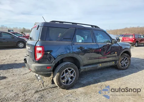 2023 Ford Bronco Sport Badlands из США, поврежденный, VIN 3FMCR9D95PRD78031